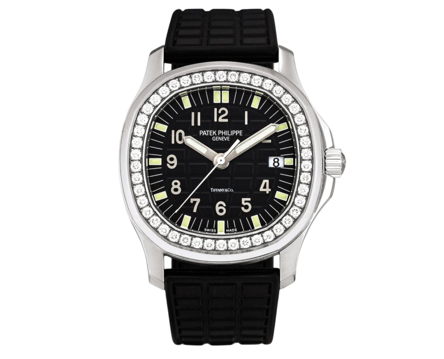 Patek Philippe Aquanaut Luce Noir Maroc | Montre de luxe femme - Chronos.ma