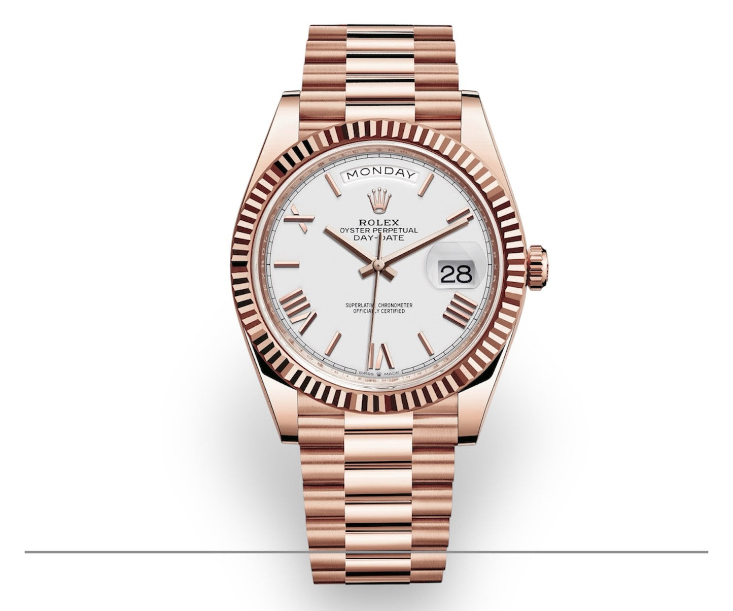 Rolex Day-Date 40 Everose – L’Excellence du Prestige