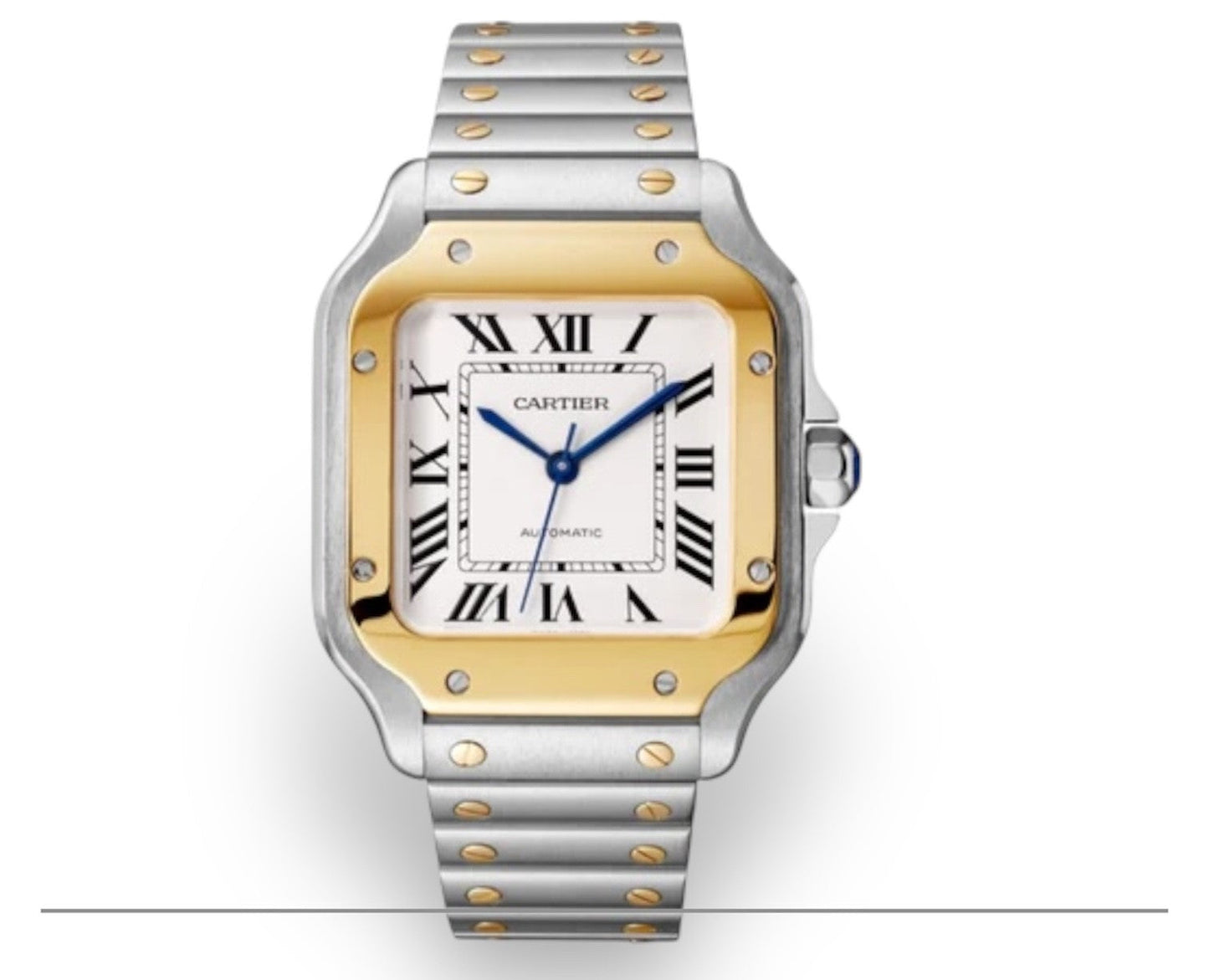 Cartier Santos de Cartier Bi-Métal – L’Harmonie du Luxe