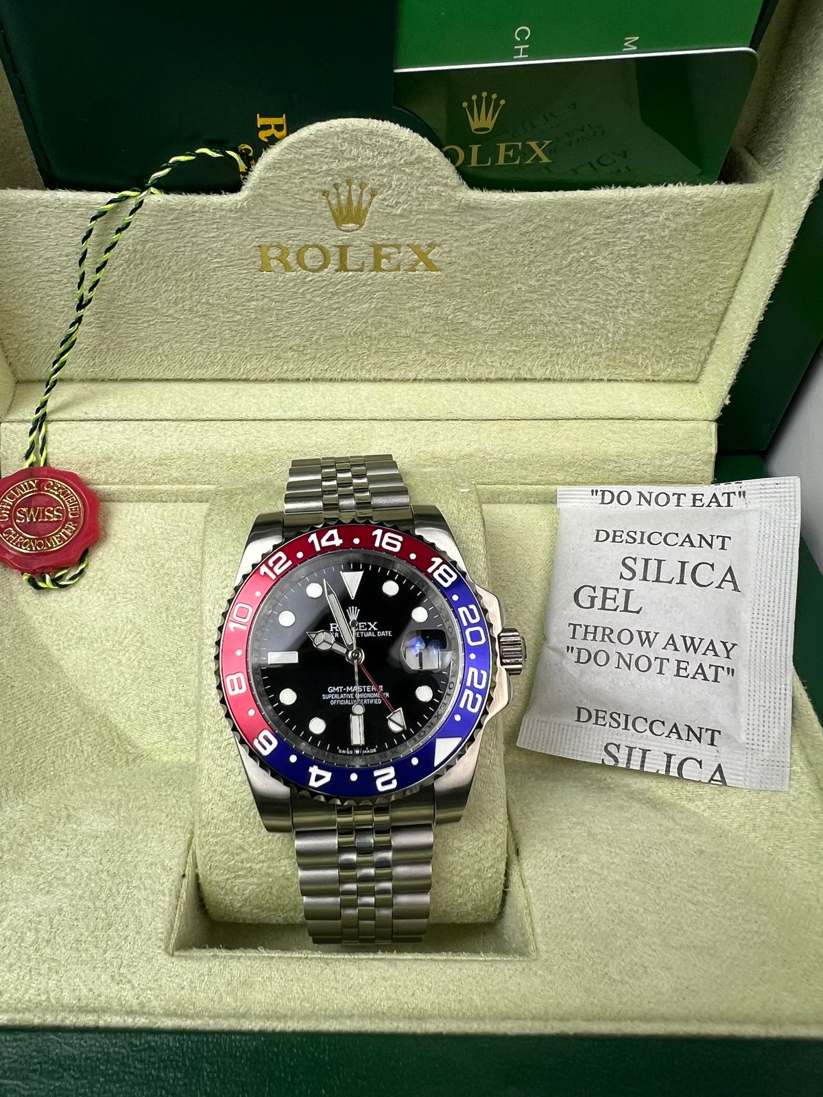 Rolex GMT-Master II bicolore rouge et bleu prix Maroc Chronos.ma