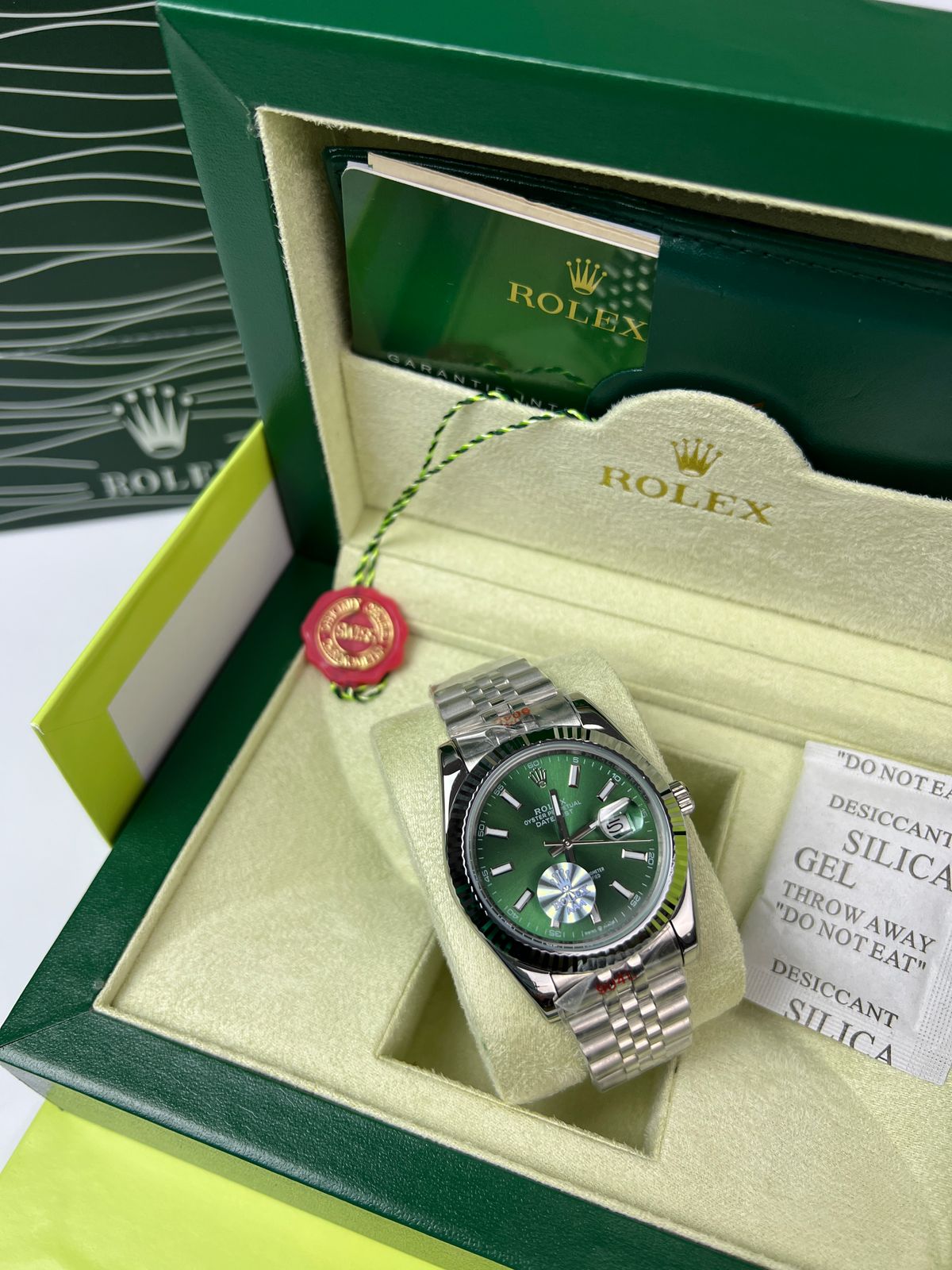 Rolex Datejust 41 verte olive livraison rapide Maroc