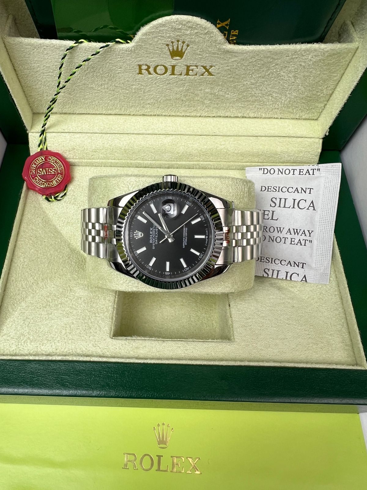 Rolex Datejust 41 noire livraison rapide Maroc