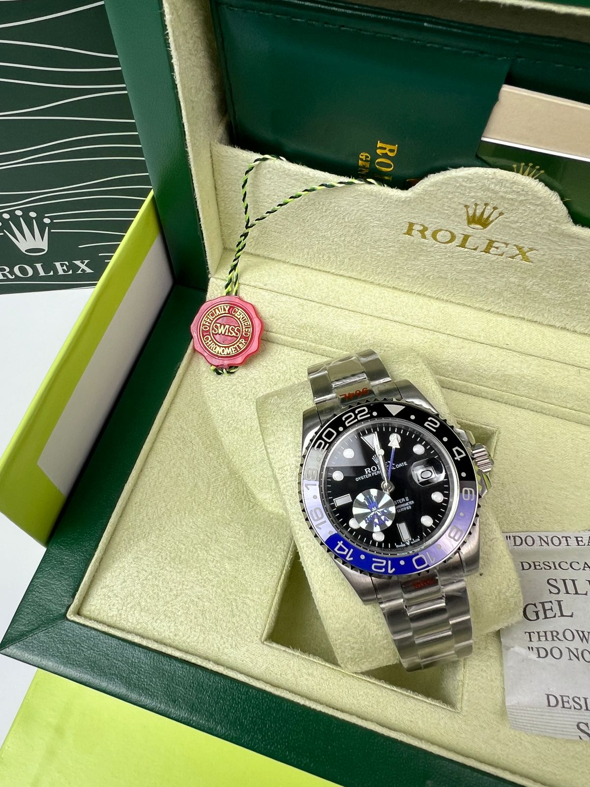 Rolex GMT-Master II Batman Maroc paiement à la livraison