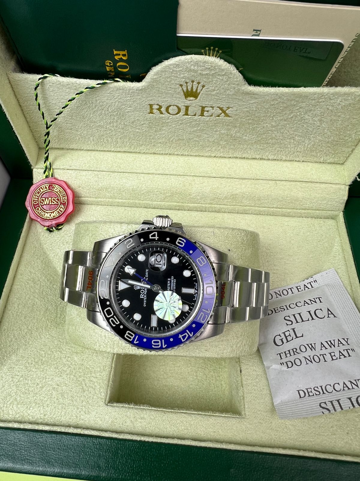 Rolex GMT-Master II Batman Maroc paiement à la livraison
