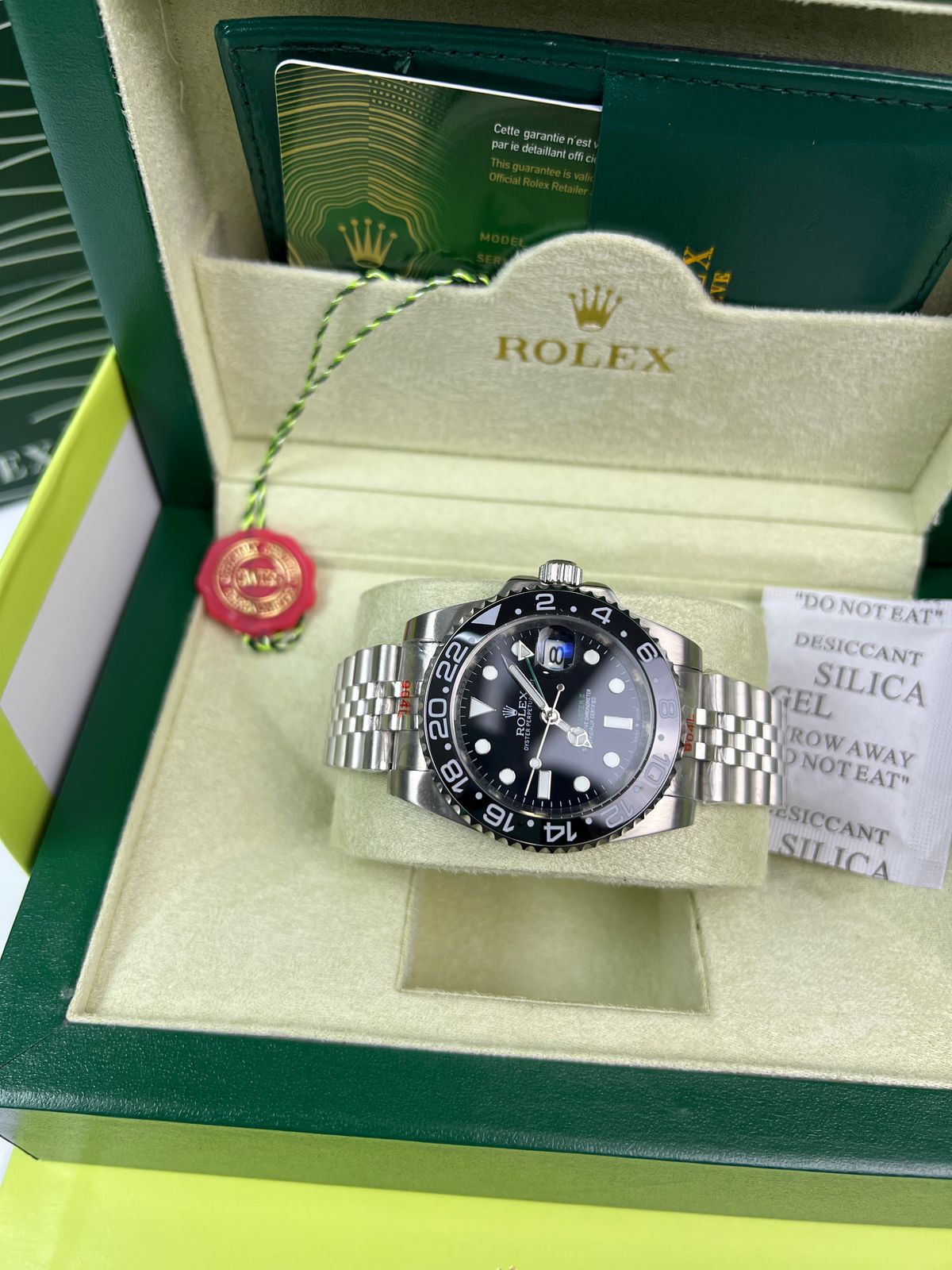 Rolex GMT Bruce Wayne prix Maroc Chronos.ma