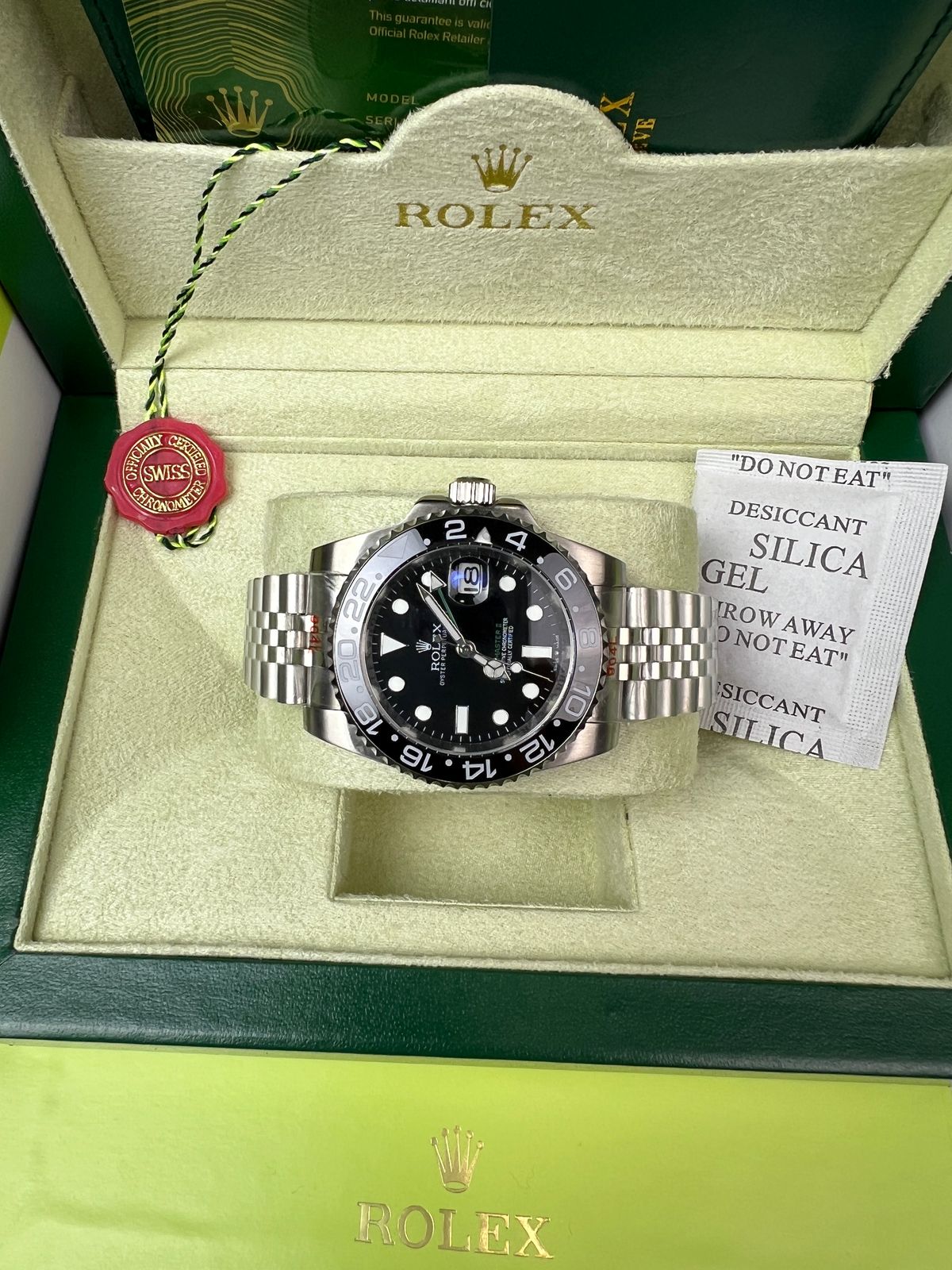 Rolex GMT Bruce Wayne prix Maroc Chronos.ma
