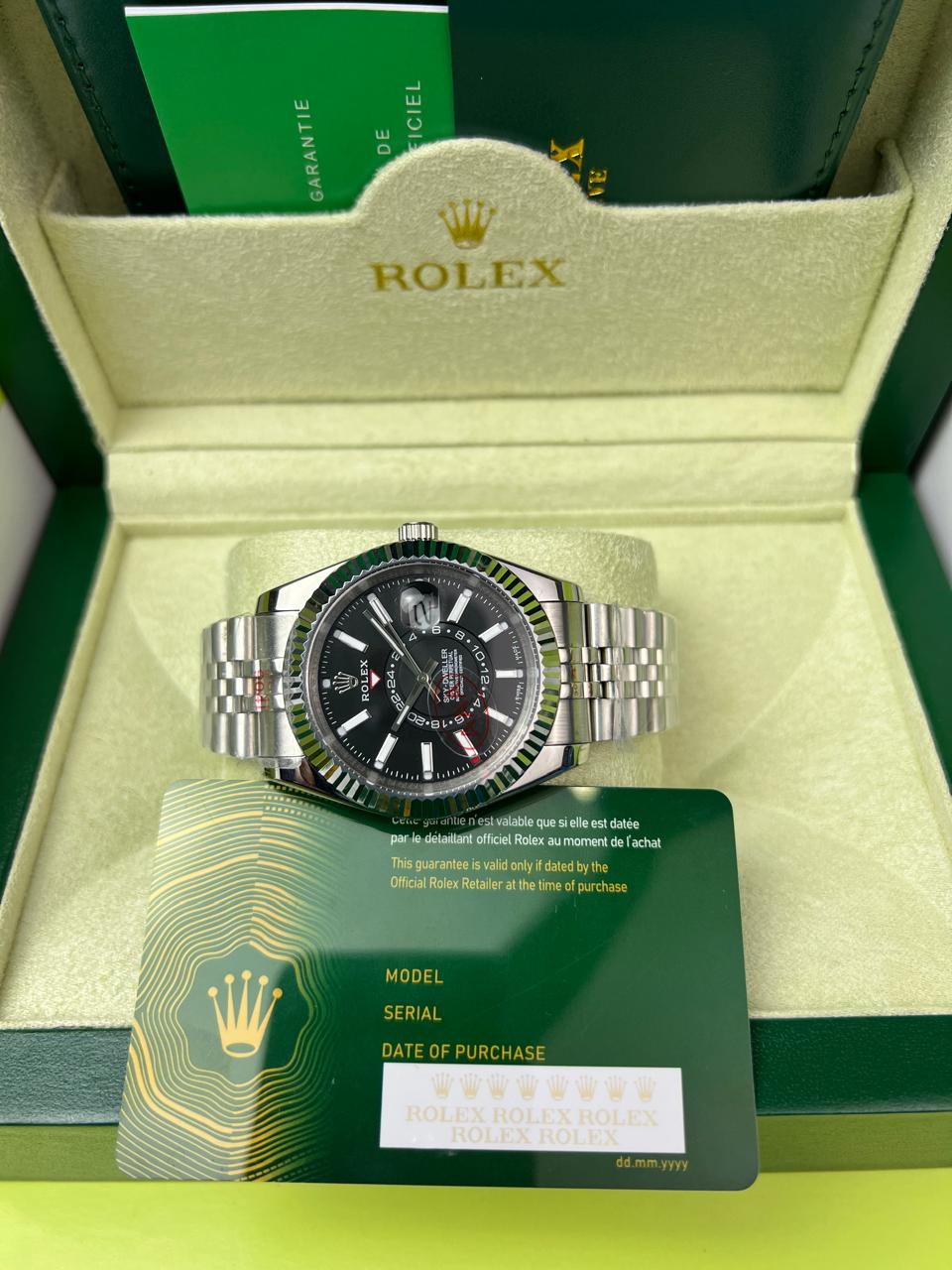 Rolex Sky-Dweller – Cadran Noir Intense