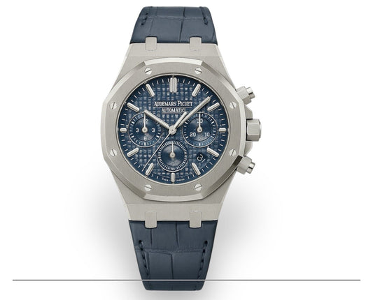 Audemars Piguet Royal Oak Chronographe cadran bleu - montre de luxe homme Maroc