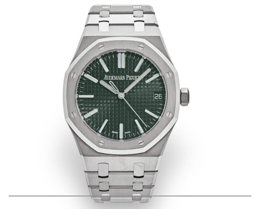 Audemars Piguet Royal Oak cadran vert prix Maroc