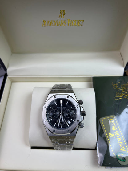 AP Royal Oak Chronograph cadran noir livraison Maroc