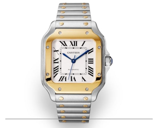 Cartier Santos de Cartier Bi-Métal – L’Harmonie du Luxe