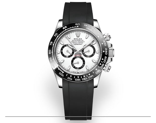 Rolex Daytona Oysterflex blanc prix Maroc