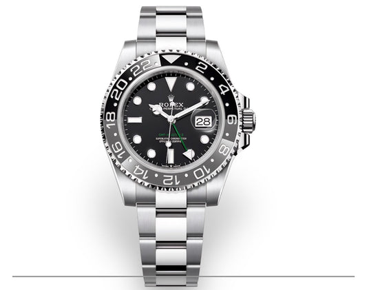 Rolex GMT-Master II LN cadran noir lunette noire prix Maroc
