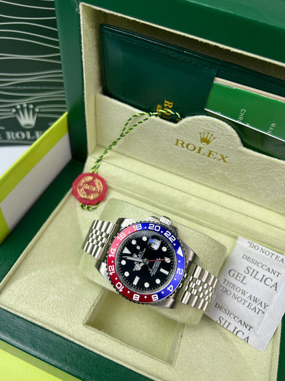Rolex GMT-Master II bicolore rouge et bleu prix Maroc Chronos.ma
