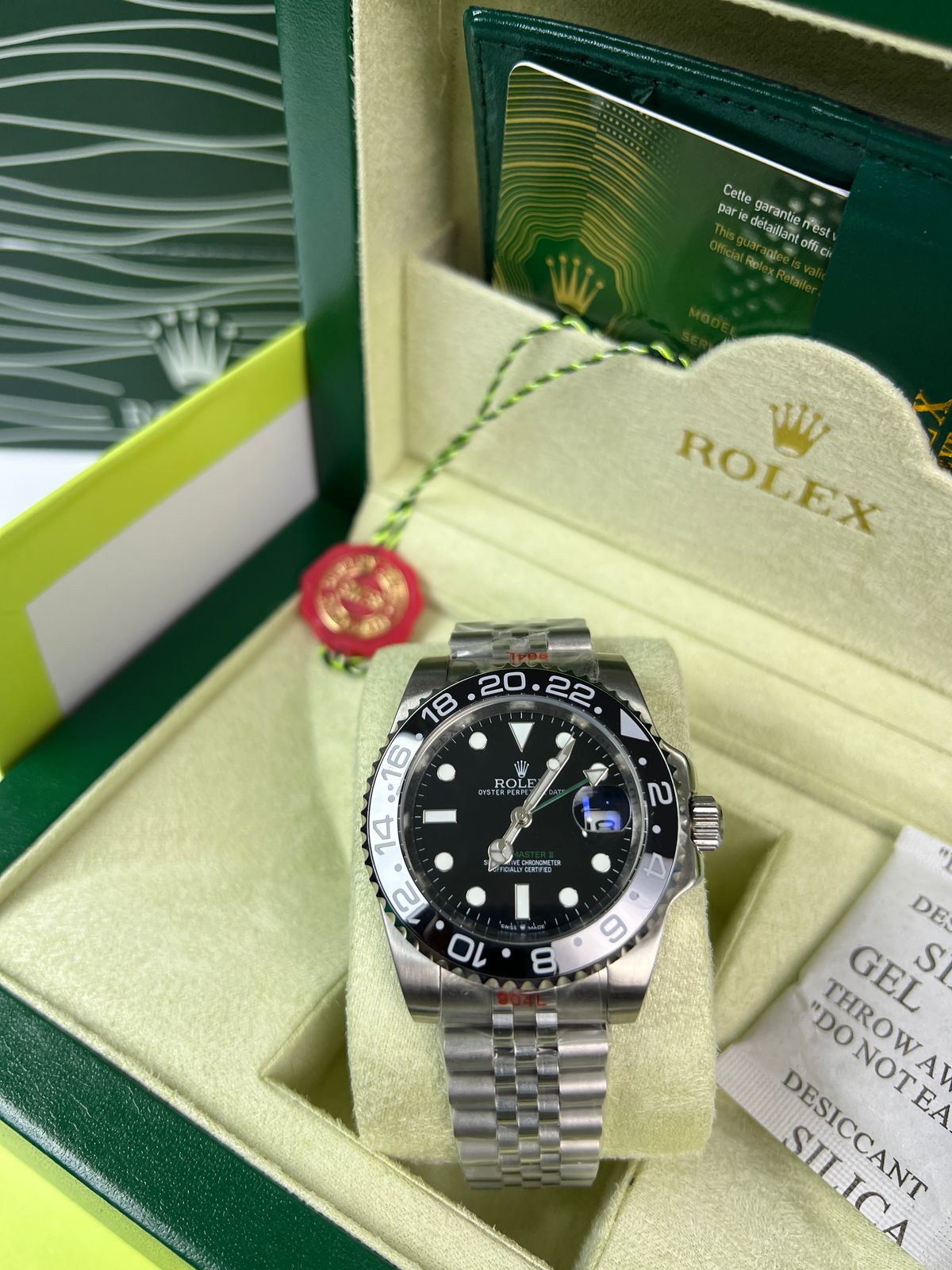 Rolex GMT Bruce Wayne prix Maroc Chronos.ma